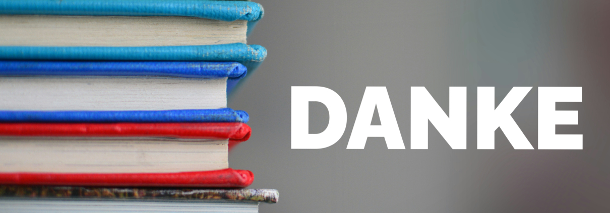 Danke für die Bücher
